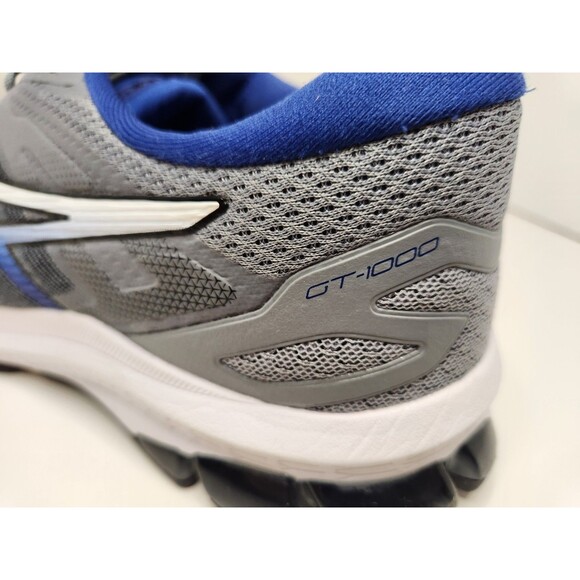 Asics GT-1000 Running Shoes Men's Size 10 Extra Wide Gray Athletic 1011A999 - Picture 9 of 14